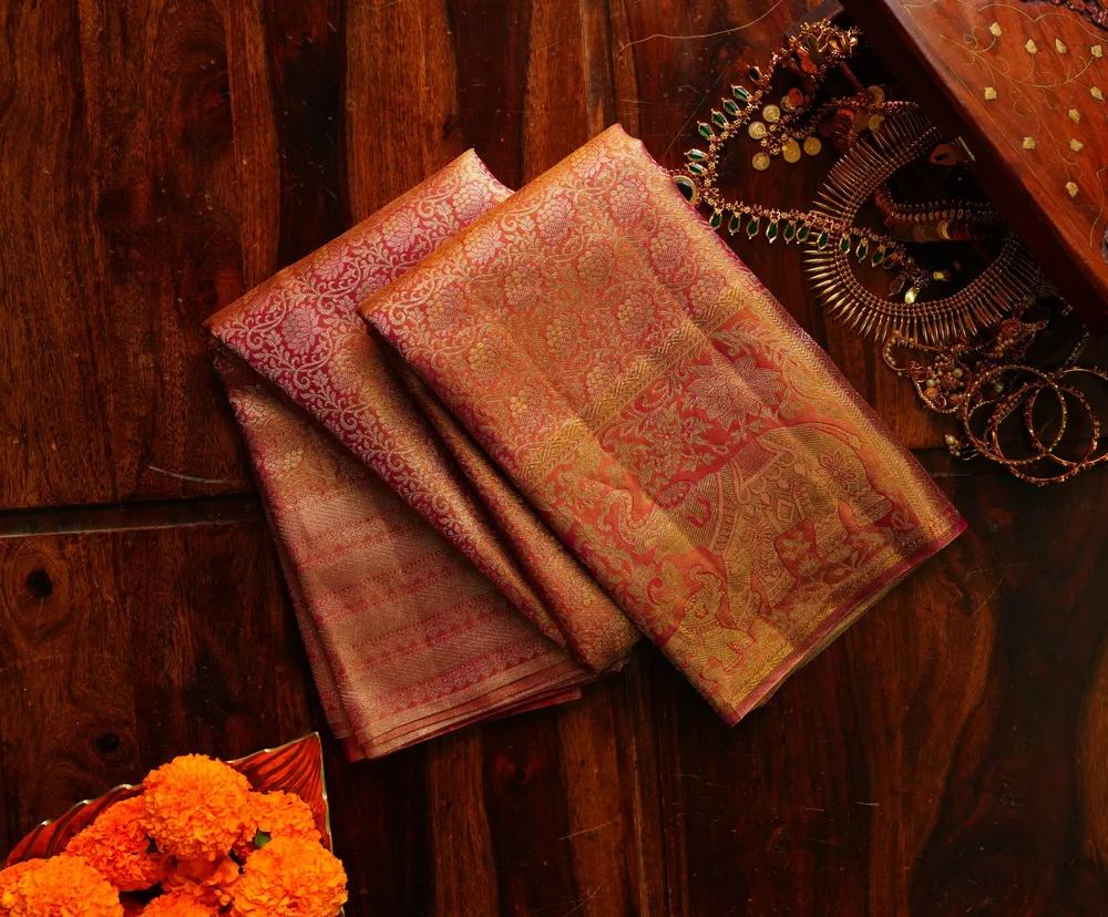 Pure Kanchipuram Tissue Silk Saree
